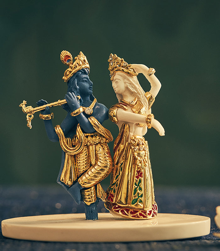 Dancing Radhe Krishna Idol