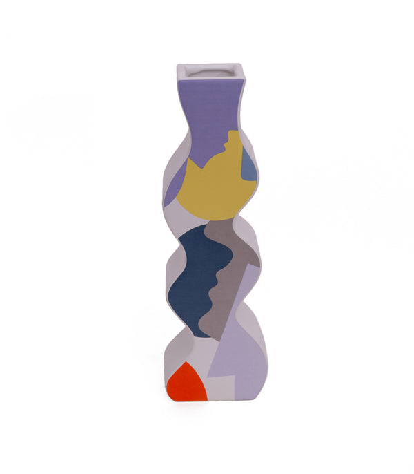 Abstract Wave Vase