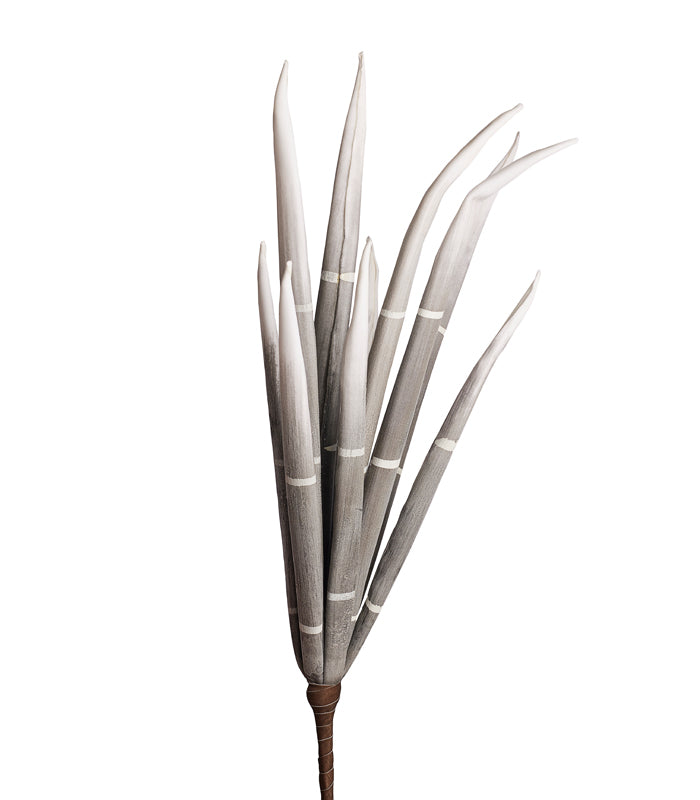 Bamboo Stalks - Grey - set of 2