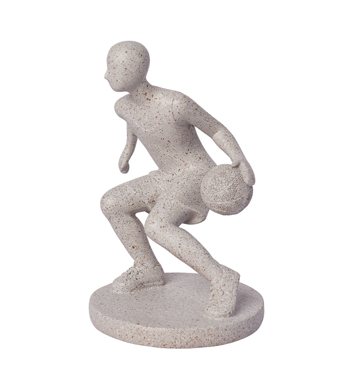 Basketballer Sculpture - Beige
