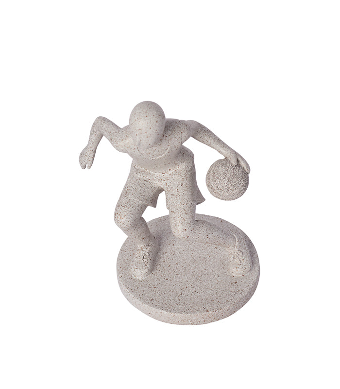 Basketballer Sculpture - Beige
