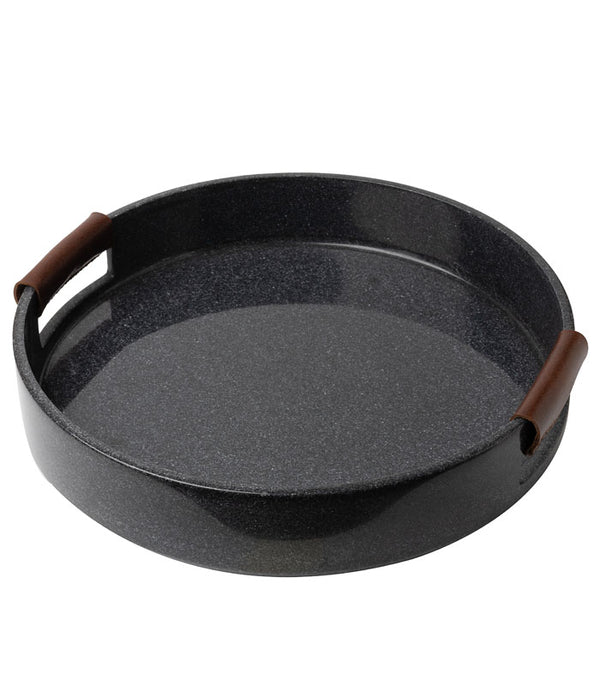 Black Marble Monolith Tray - Large