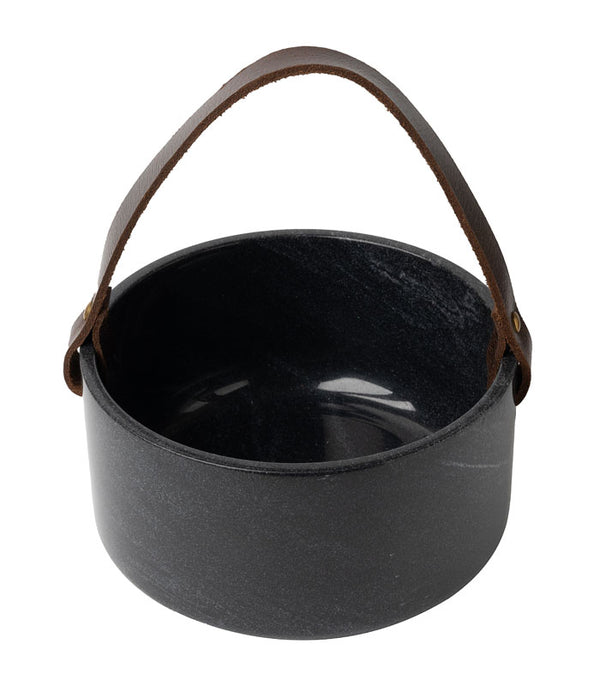 Black Marble Monolith Tray - Medium