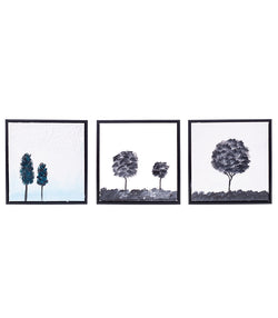 Charocoal Forest Art Set