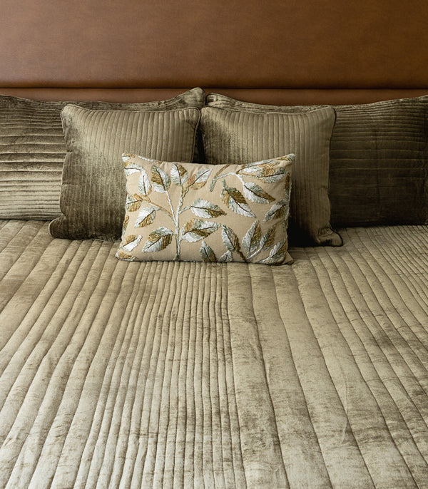 Cider velvet bedcover set