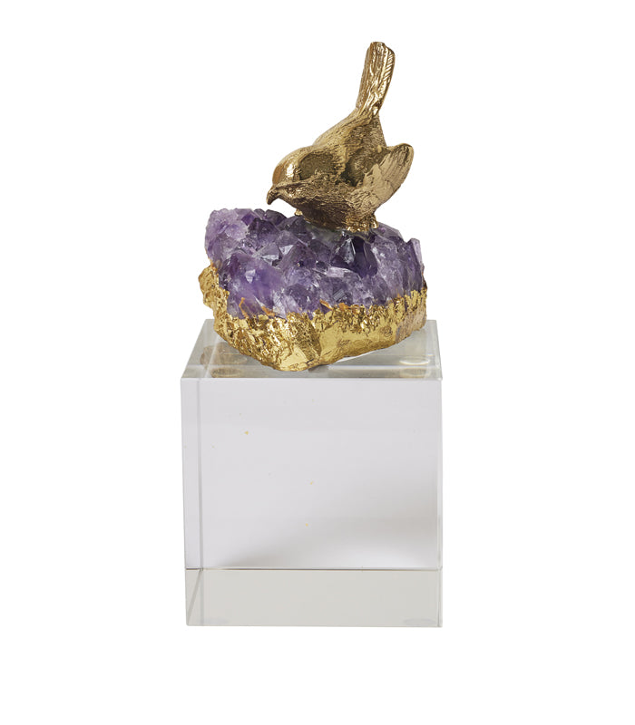 Crystal Agate Bird