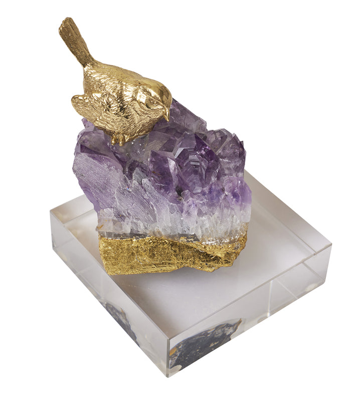 Crystal Agate Bird