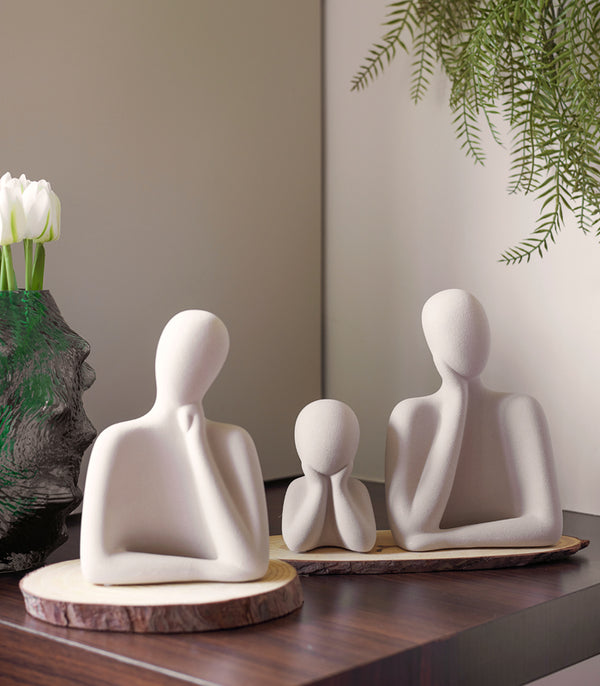 Familty Thoughts Sculpture Set
