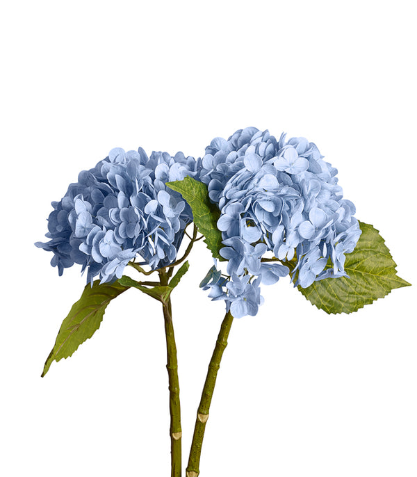 French Hydrangea Blue - Set of 2