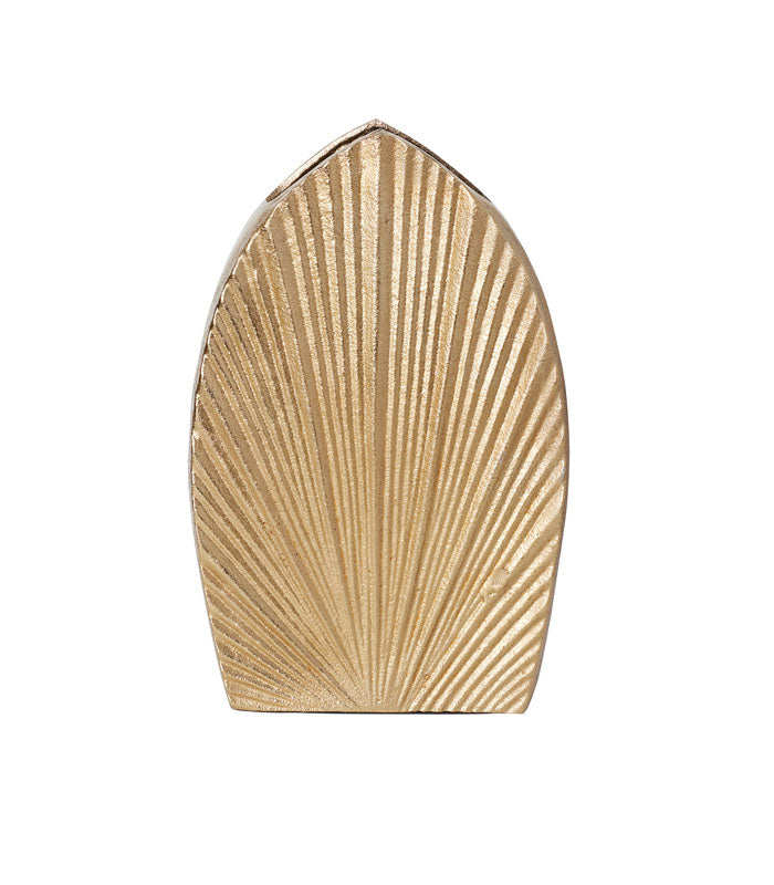 Gold Palm Vase