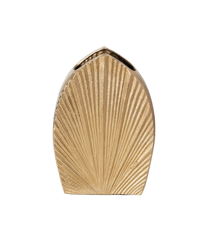 Gold Palm Vase