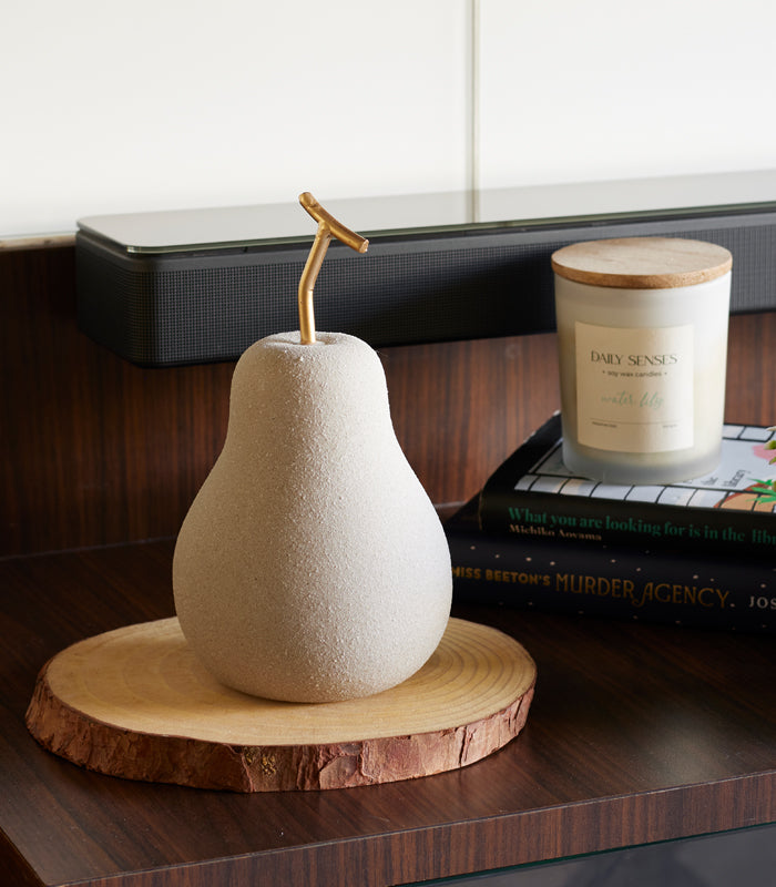 Grain Pear Sculpture