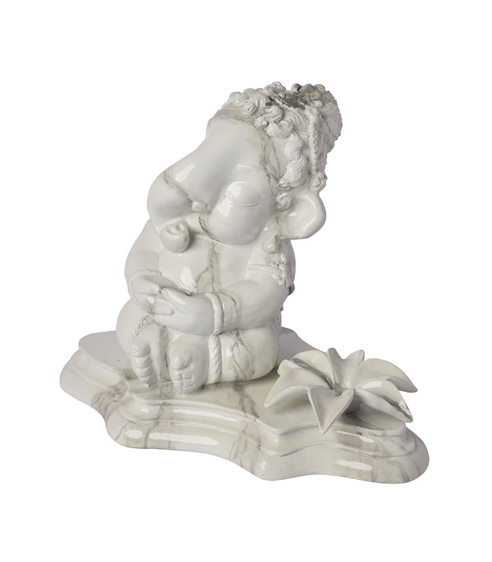 Happy Ganesha Sculpture