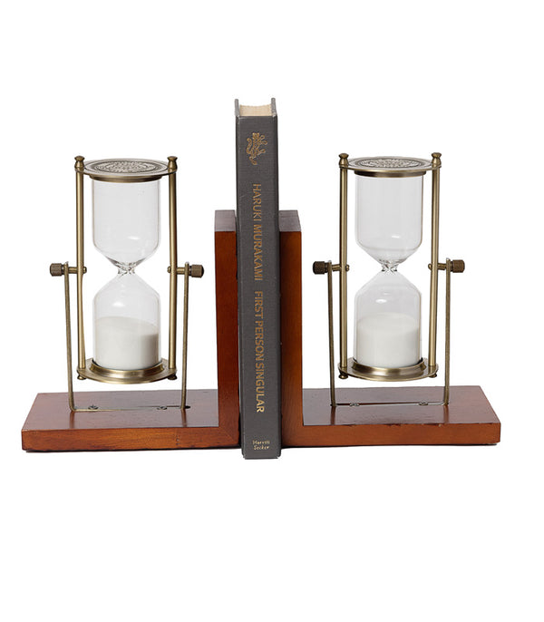 Hourglass Bookend