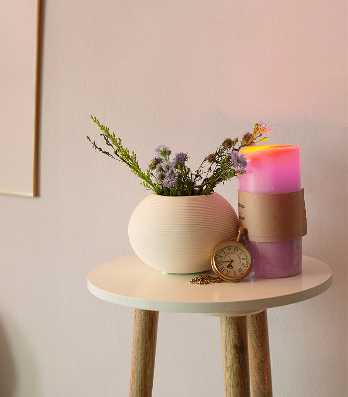 Ivory Ball Grove Vase