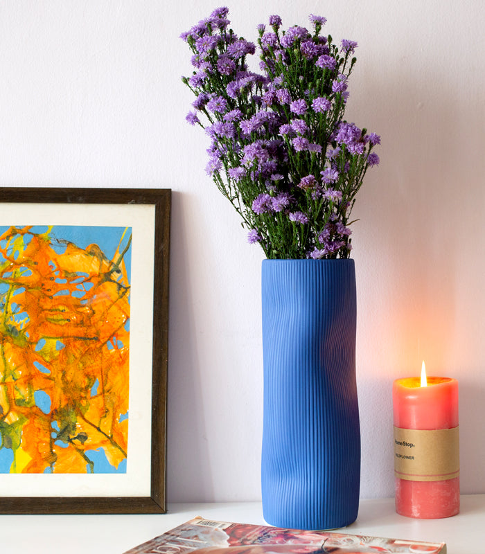 Klien Blue Wave Vase