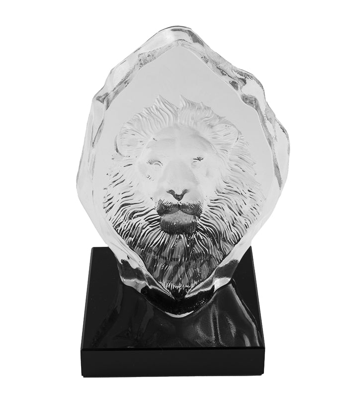 Lions Head Sculpture