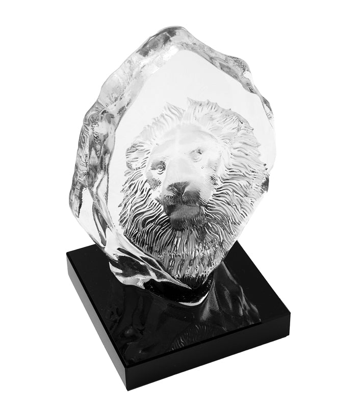Lions Head Sculpture