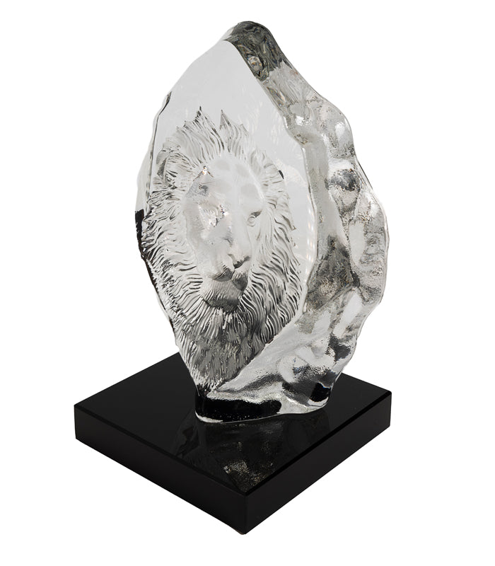 Lions Head Sculpture