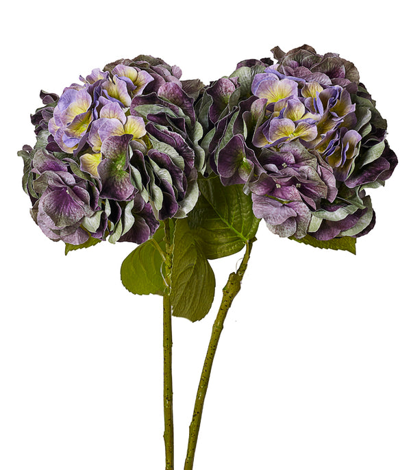 Malena Hydrangea - Violet - Set of 2