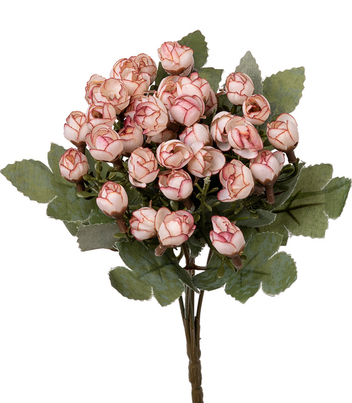 Miniature bud rose shaded - Set of 2