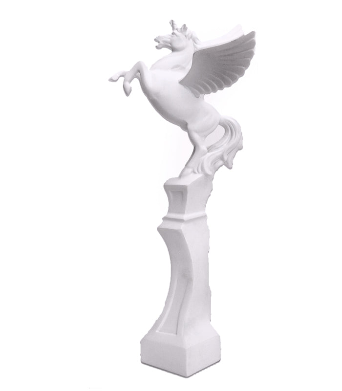 Pegasus Sculpture - White