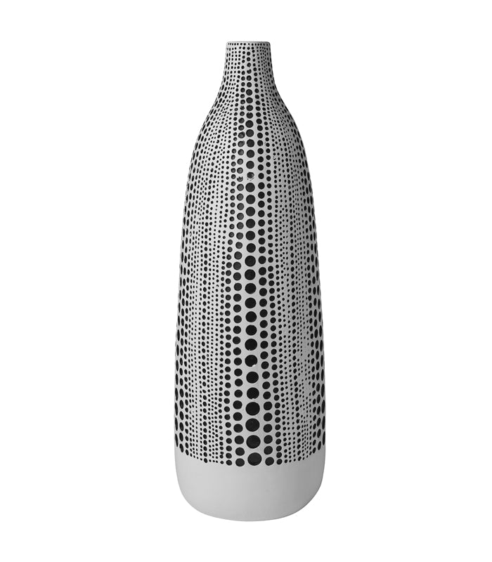 Polka White Vase