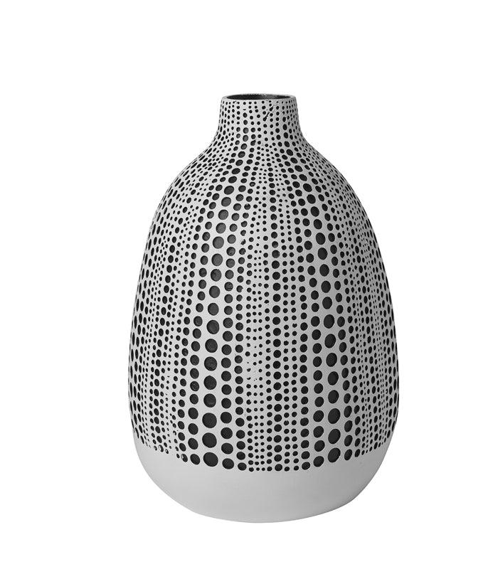 Polka White Vase