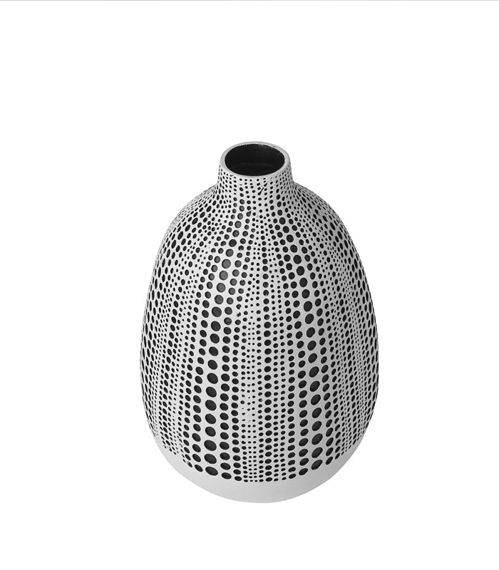 Polka White Vase