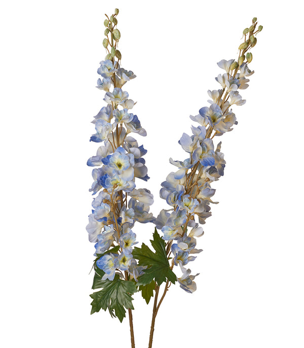 Silicon Delphinium - Blue - Set of 2