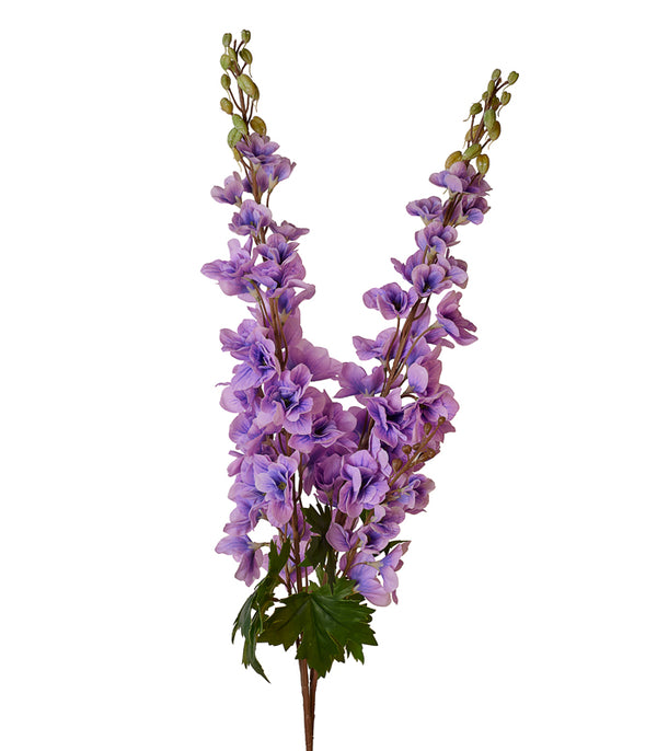 Silicon Delphinium - Lilac - Set of 2