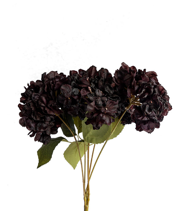 Silk Hydrangea Purple - Set of 2