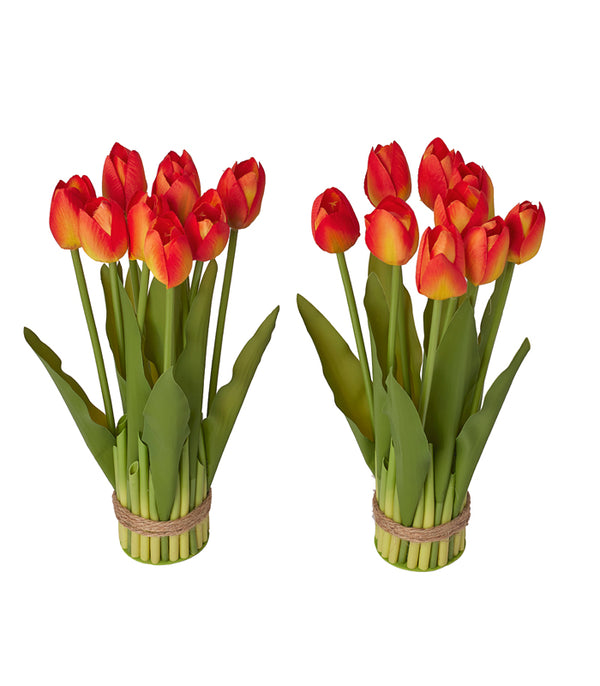 Tulips Stack - Medium - Orange
