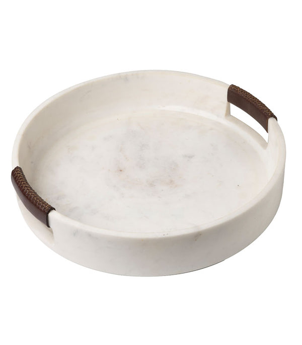 White Monolith Marble Tray - Large