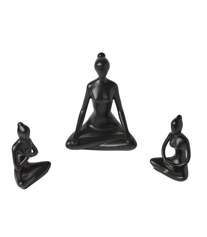 Yoga Girls Sculpture Set