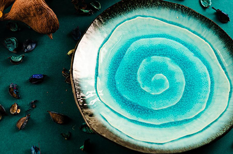 Aqua Spiral Plate