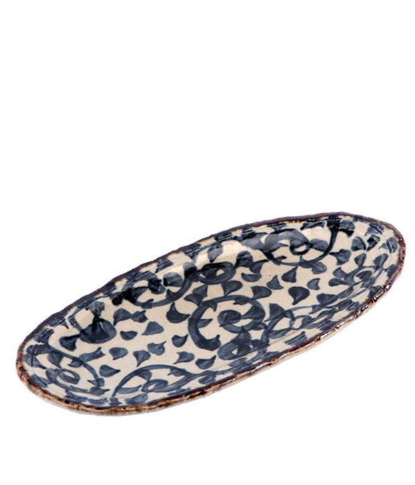 Blue Garden Platter