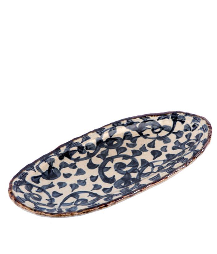 Blue Garden Platter