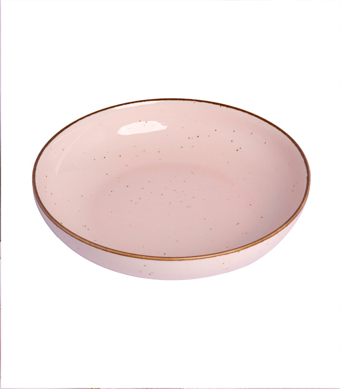 Blush Shallow Bowl