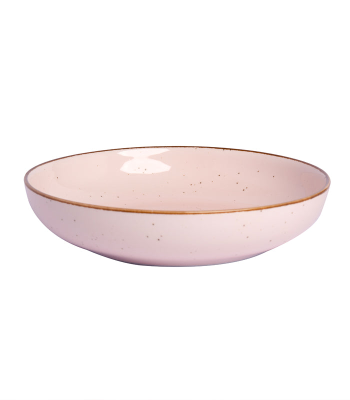 Blush Shallow Bowl