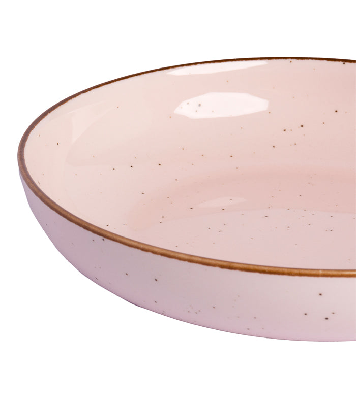 Blush Shallow Bowl