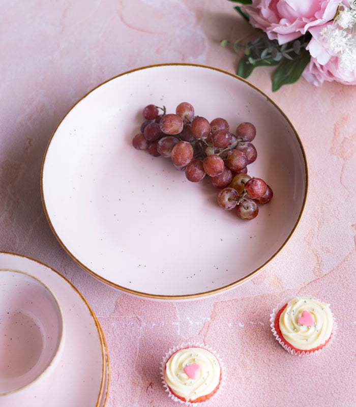 Blush Shallow Bowl