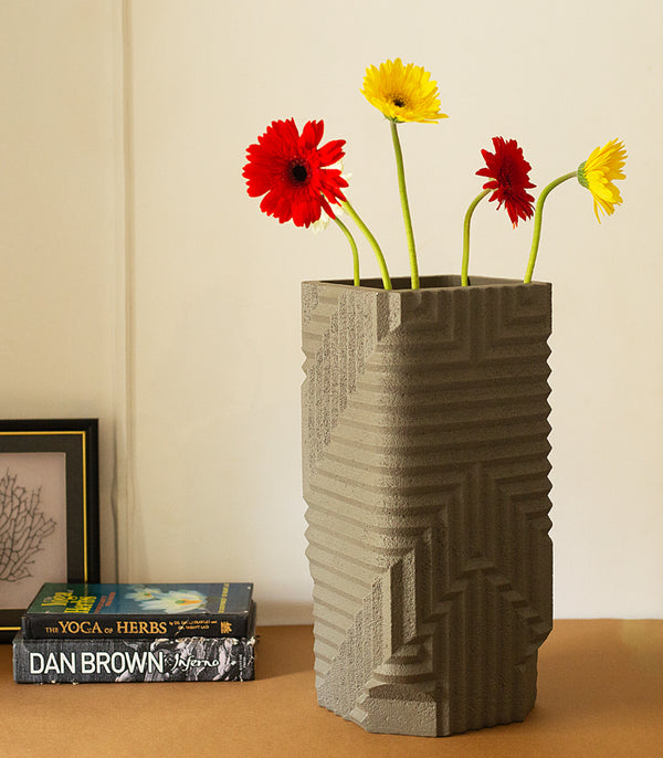 Brookes Grey Vase