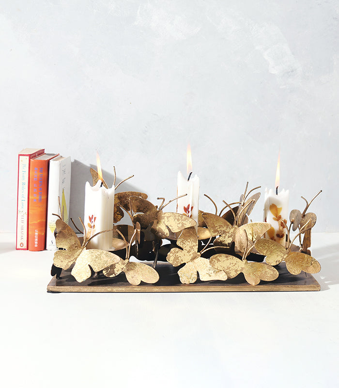 Butterfly Trail Candleholder