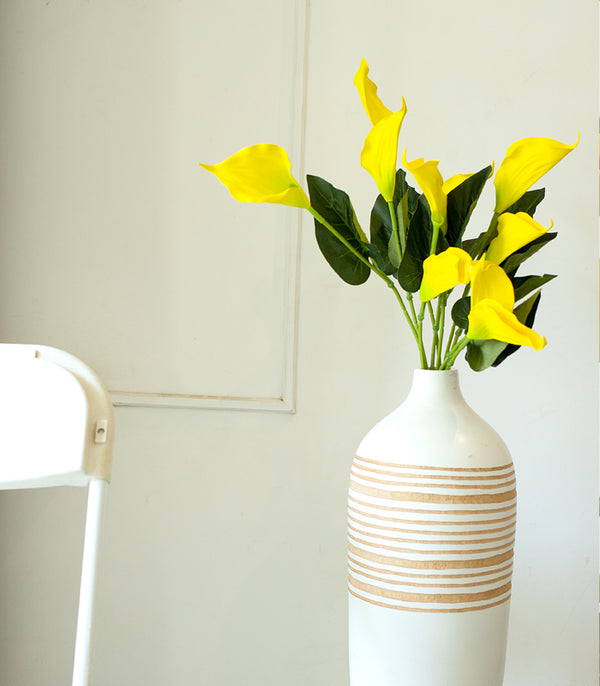 Callalily - Yellow - Set of 2
