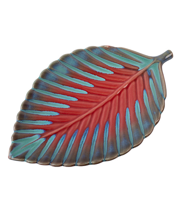 Cardinal Sky Leaf Flat Plate