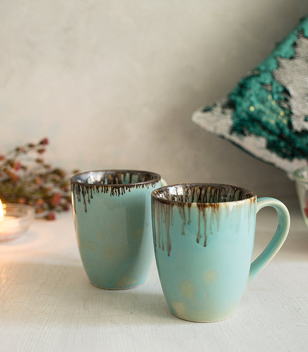 Carolina Crème Mugs - Set of 2