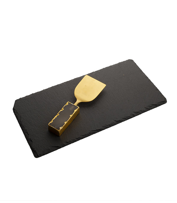 Charcoal Slate Rectangular Platter set