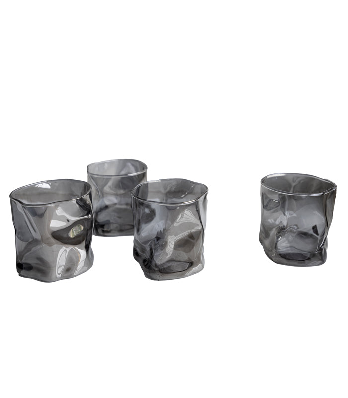 Cloud Cube Glasses - Set of 4 Glasses