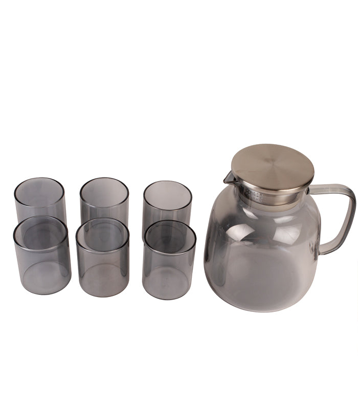 Cloud Jar & Glasses set